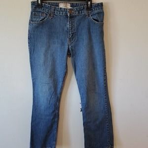 Signature Levi-Strauss size 12 mid rise boot cut made in Jordan